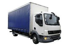 Car Hire Wickford - 7.5 Tonne Curtain Side Truck - Truck hire Wickford