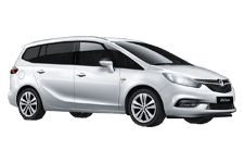 Car Hire Wickford - Vauxhall Zafira 5 + 2 - Minibus hire Wickford
